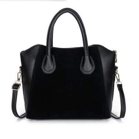 Sac à Main Élégance Noire en Cuir